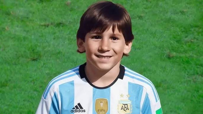 Young Lionel Messi